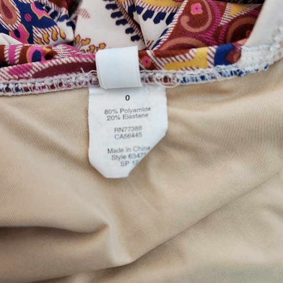 J. Crew One Piece Bathing Suit 0 - Picture 5 of 5